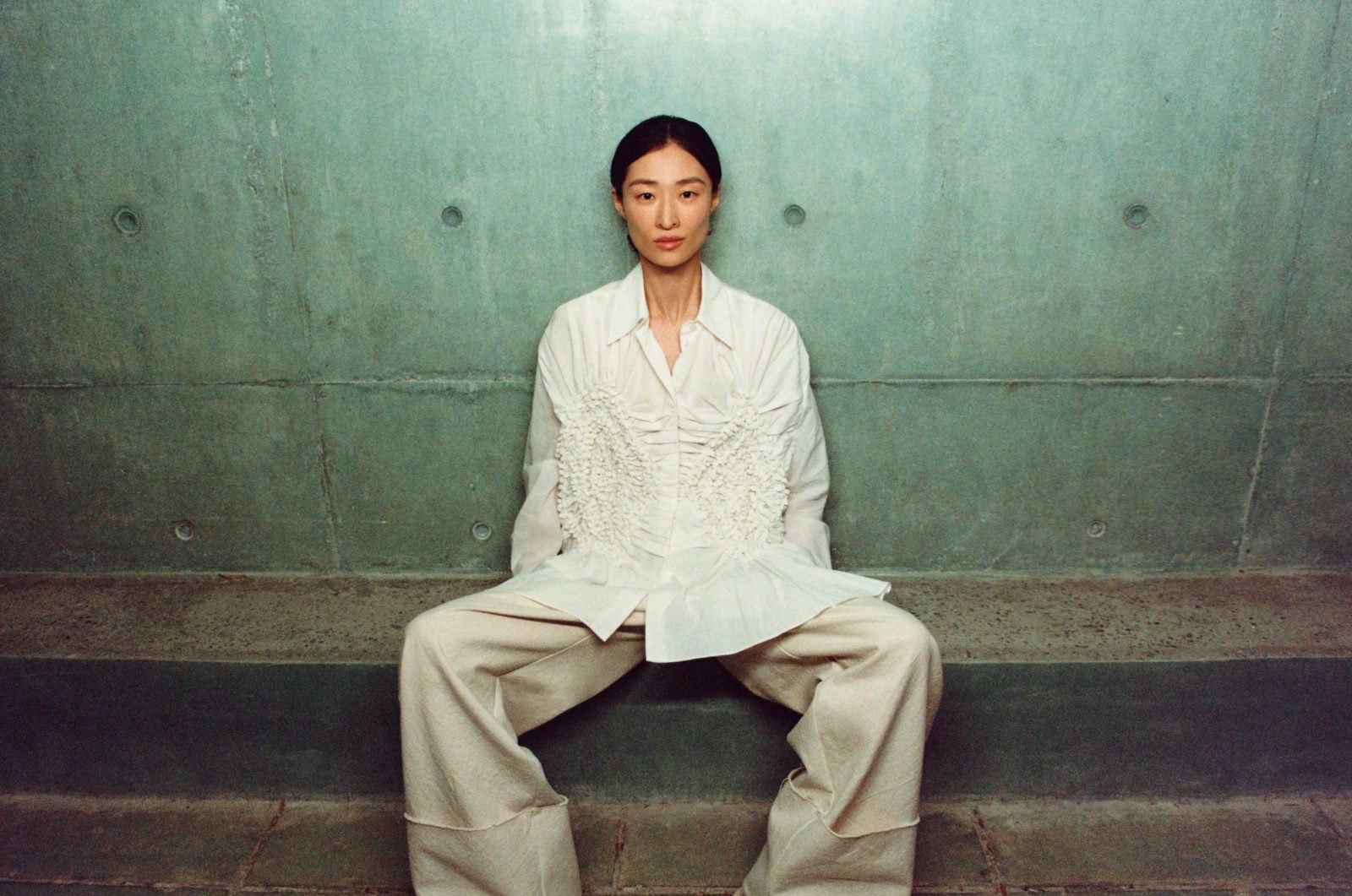 Zara × Fanglu Lin campaign still, image 1 of 4
